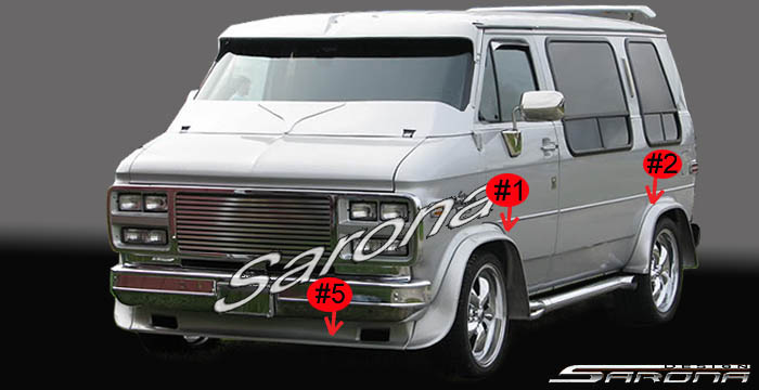 1970-1995 GMC Vandura Body Kit 1970-1995 GMC Vandura Body Kit