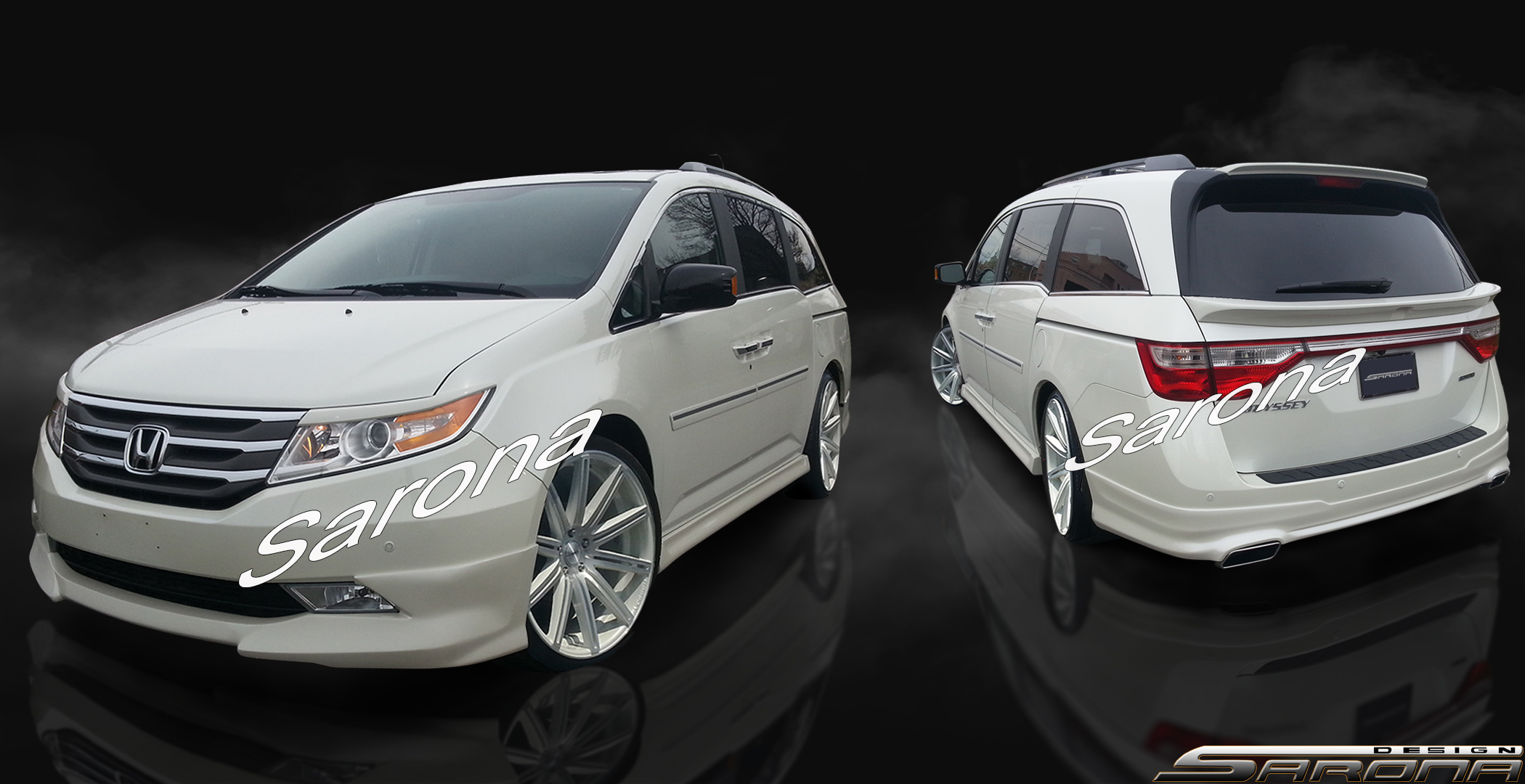 2011-2013 Honda Odyssey Body Kit 2011-2013 Honda Odyssey Body Kit