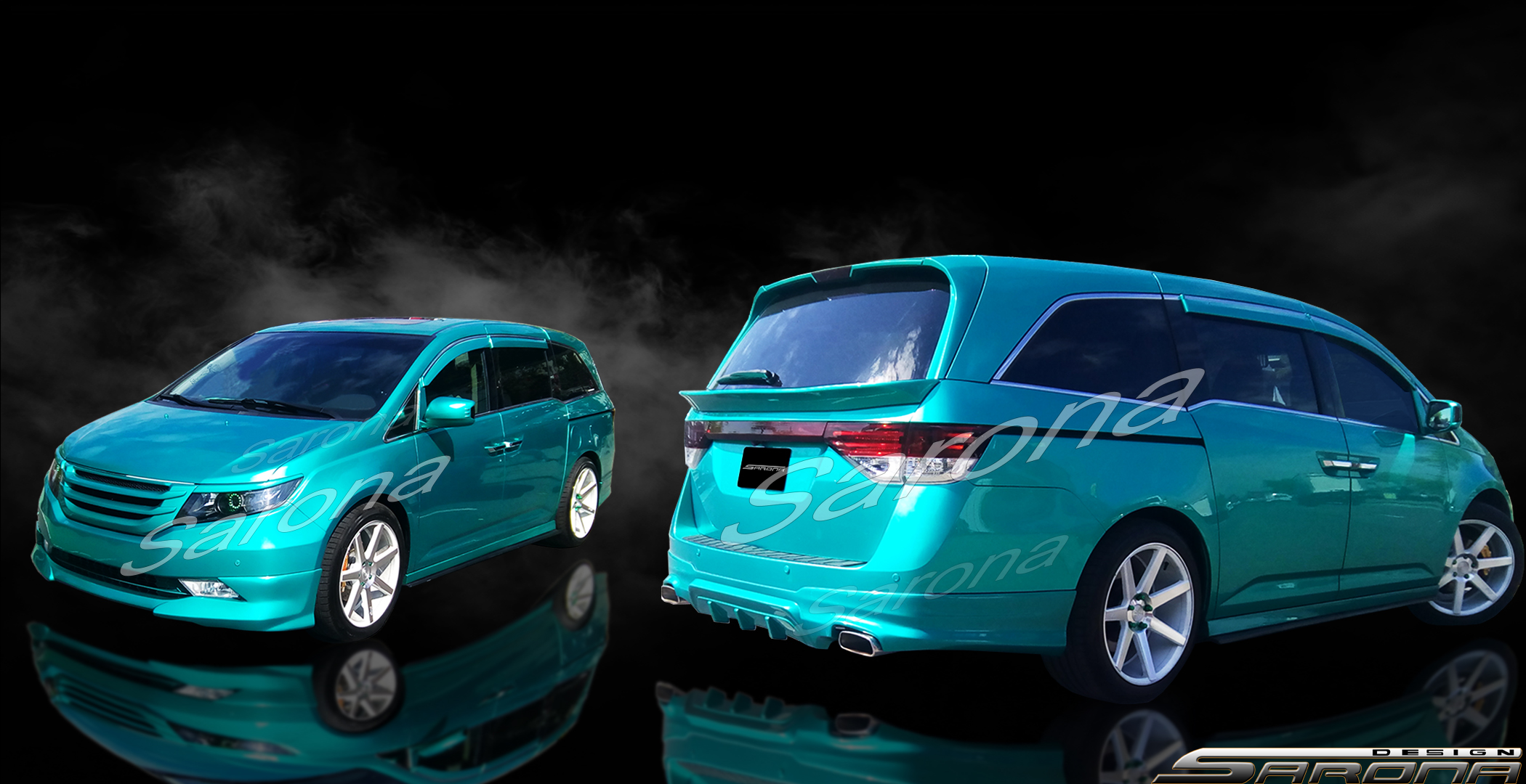 2011-2013 Honda Odyssey Body Kit 2011-2013 Honda Odyssey Body Kit