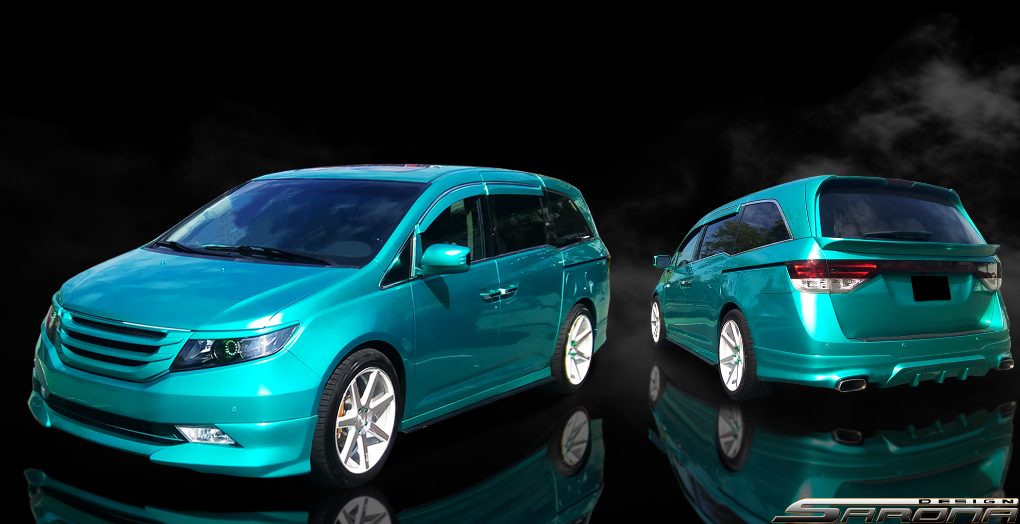 2011-2013 Honda Odyssey Body Kit 2011-2013 Honda Odyssey Body Kit