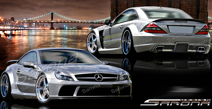 2009-2012 Mercedes-Benz SL Body Kit 2009-2012 Mercedes-Benz SL Body Kit