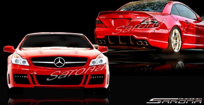 2009-2012 Mercedes-Benz SL Body Kit 2009-2012 Mercedes-Benz SL Body Kit