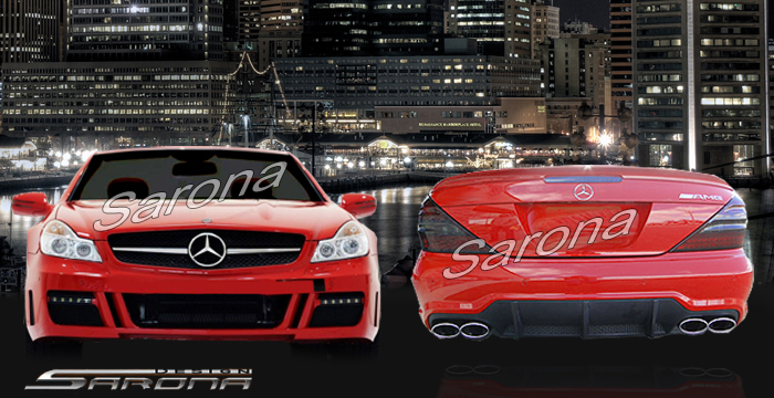 2009-2012 Mercedes-Benz SL Body Kit 2009-2012 Mercedes-Benz SL Body Kit