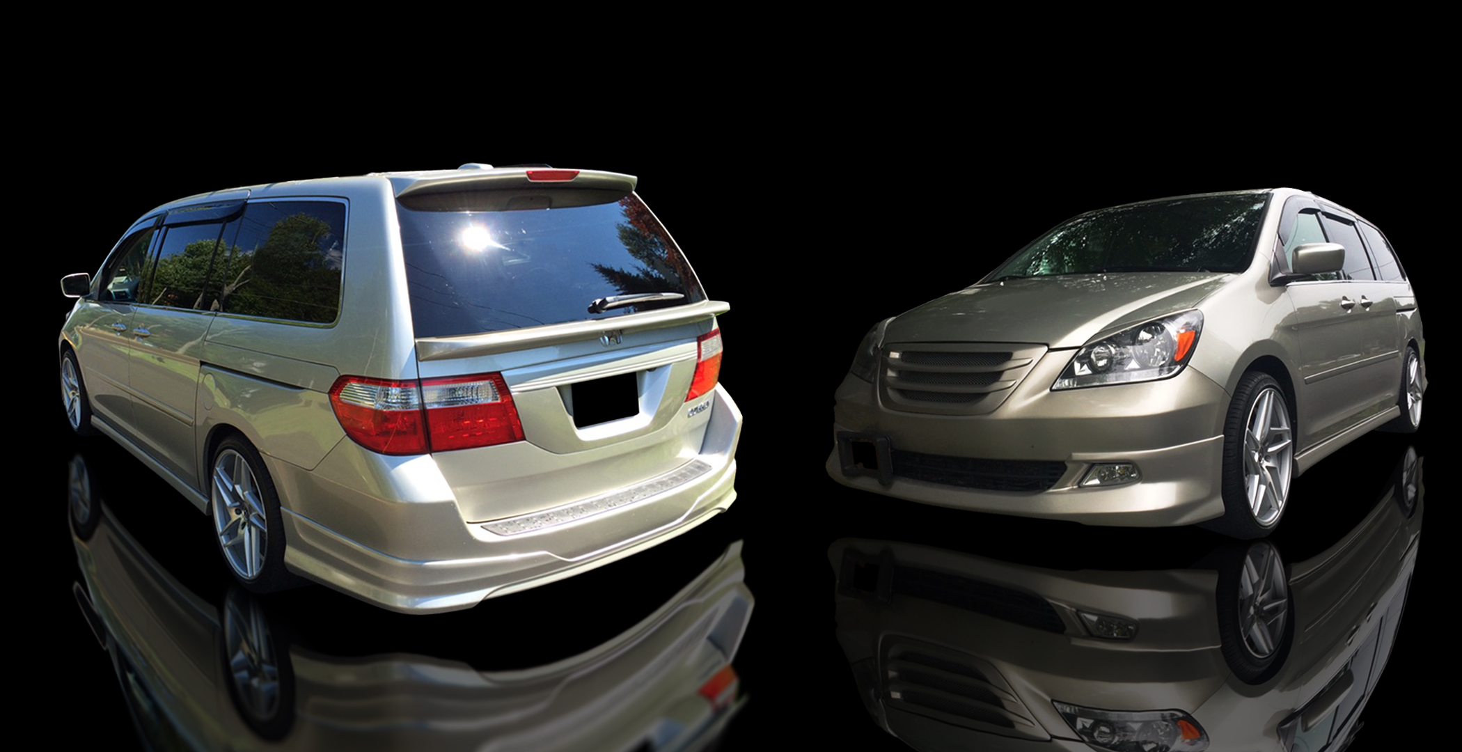 2005-2007 Honda Odyssey Body Kit 2005-2007 Honda Odyssey Body Kit